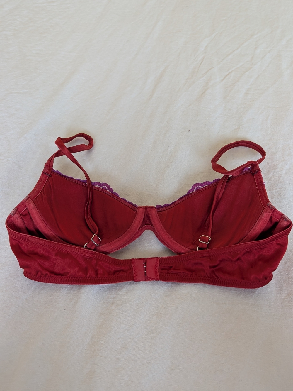 Fleur Du Mal James Lace Padded Bra 34B - Picture 2 of 4